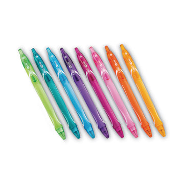 BIC® Gel-ocity Quick Dry Gel Pen, Retractable, Medium 0.7 Mm, Assorted Ink And Barrel Colors, 8-pack freeshipping - TVN Wholesale